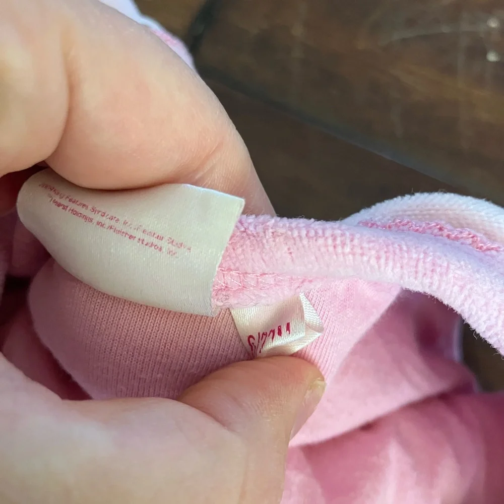 Y2K Baby Betty Boop Pink 6-24 month nest